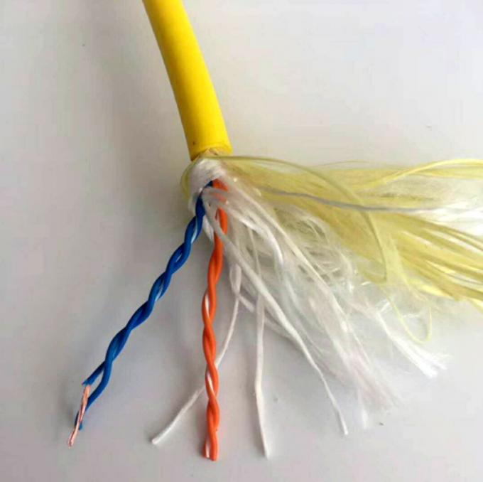 हाइब्रिड रोव पावर और सिग्नल ट्रांसमिशन के लिए नाभि केबल 2