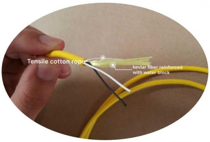 हाइब्रिड रोव पावर और सिग्नल ट्रांसमिशन के लिए नाभि केबल 9