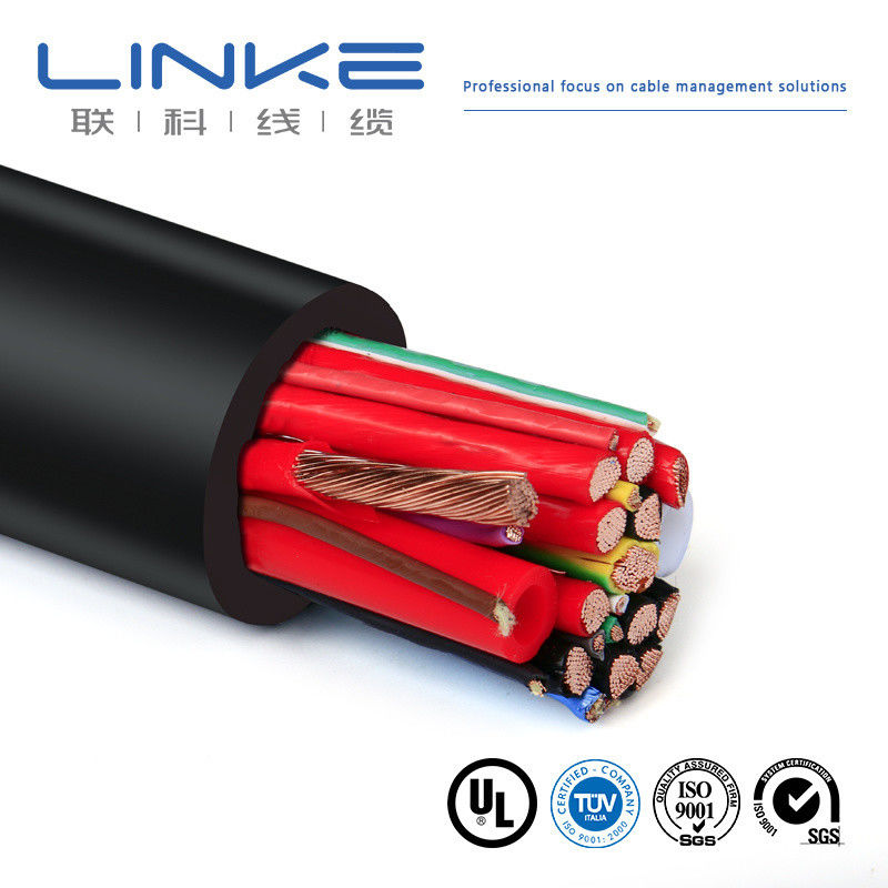 TUV प्रमाणित H07bz5-F 3G1.5mm sup2 2X0.5mm sup2 कॉपर कोर के साथ AC EV चार्जिंग केबल