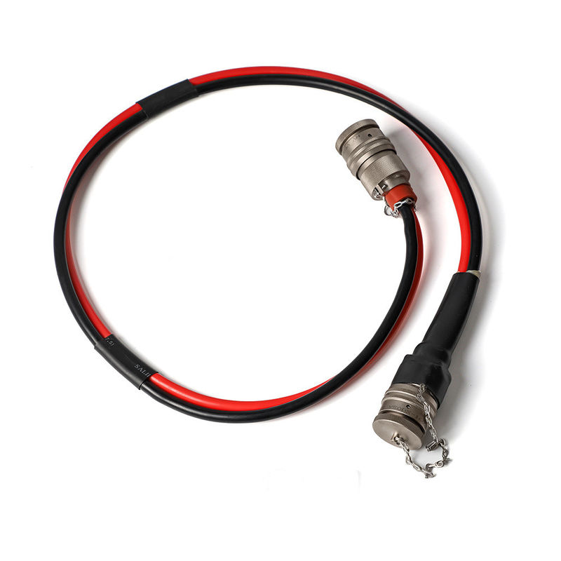 1200 एएमपी सिलिकॉन जैकेट ईवी चार्जिंग केबल इलेक्ट्रिक वाहन चार्जिंग असेंबली के लिए अनुकूलित प्लग प्रकार के साथ