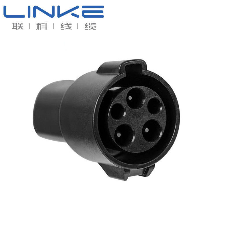 इलेक्ट्रिक वाहनों के लिए 32A रेटेड करंट IP65 सुरक्षा ग्रेड सिलिकॉन जैकेट ईवी चार्जर केबल