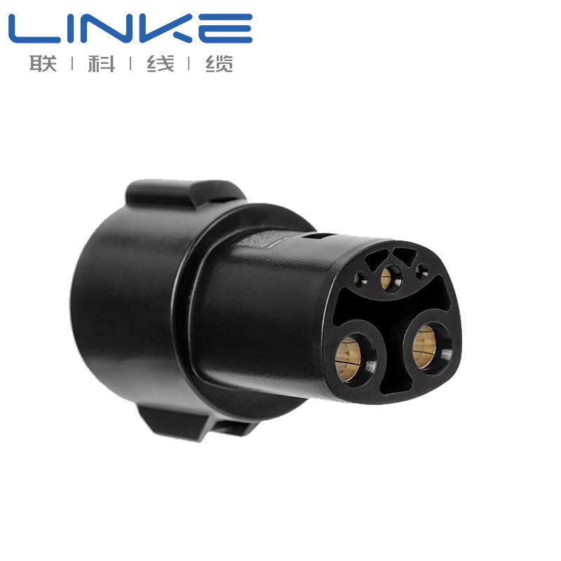 इलेक्ट्रिक वाहनों के लिए 32A रेटेड करंट IP65 सुरक्षा ग्रेड सिलिकॉन जैकेट ईवी चार्जर केबल