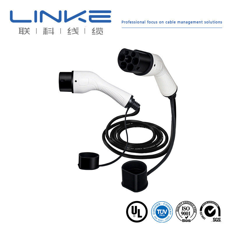 UL प्रमाणन केबल 62 32A 5p 2c*10AWG 1c*10AWG 3c*18AWG EV चार्जिंग केबल संरचना 3034/0.20