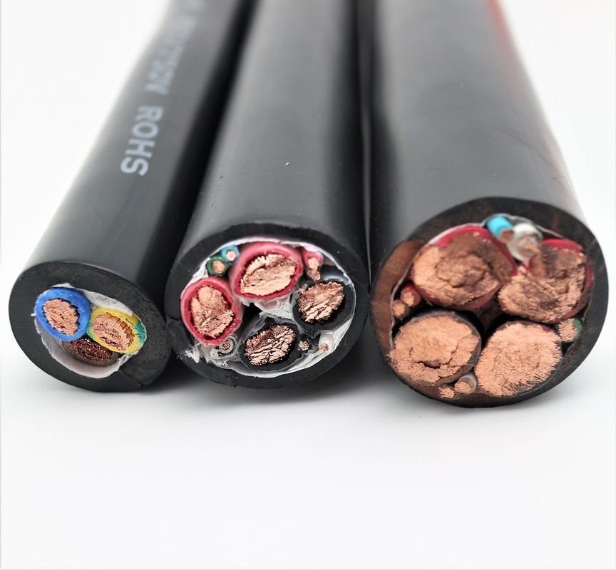 IEC 62196-2 प्लग के साथ टाइप 2 ईव ईवीजे इलेक्ट्रिक वाहन केबल