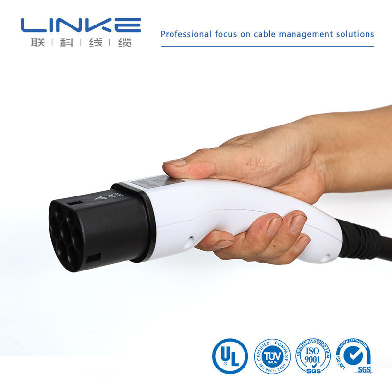 चांदी की चांदी का पीतल इलेक्ट्रिक वाहन चार्जिंग EV चार्जर केबल AC 32A 7kw 16A 3.5kw