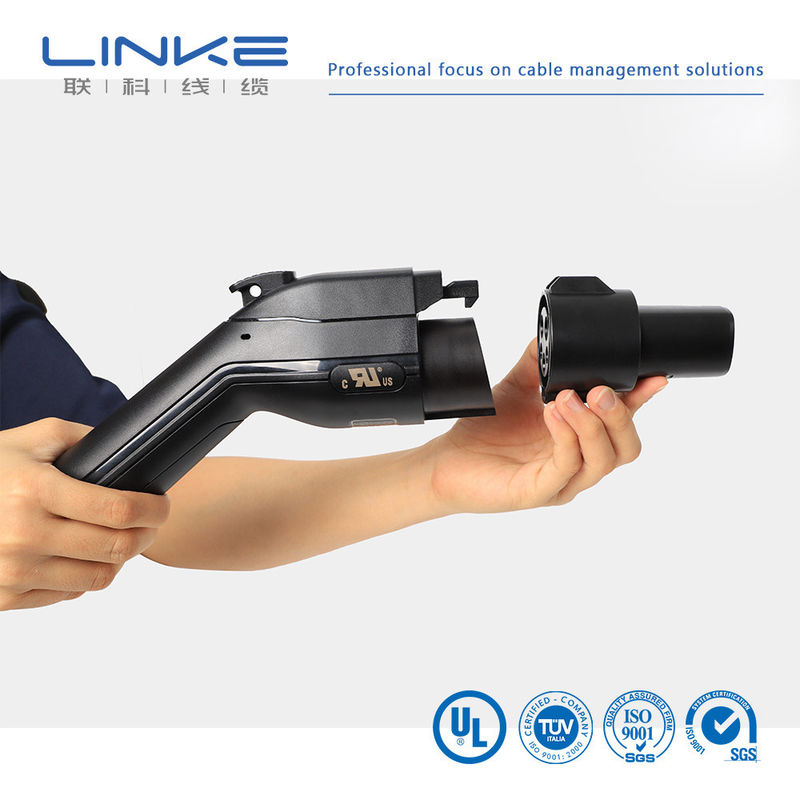 32A 7kw 16A ईवी चार्जर केबल इलेक्ट्रिक वाहन चार्जिंग केबल टीपीई जैकेट और अनुकूलन योग्य लंबाई के साथ