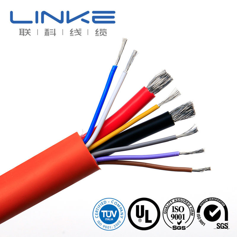 औद्योगिक उपयोग के लिए व्यापक तापमान रेंज और कई प्रमाणपत्रों के साथ अनुकूलन योग्य इन्सुलेशन ईवी चार्जिंग केबल