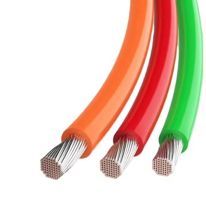 उच्च वोल्टेज ऊर्जा सिलिकॉन रबर केबल UL3858 एकल कोर अछूता लौ retardant