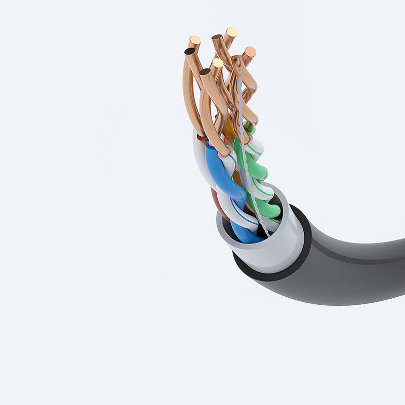 उच्च-गति डेटा संचरण के लिए अनुकूलित शील्ड डेटा केबल CAT6 FTP