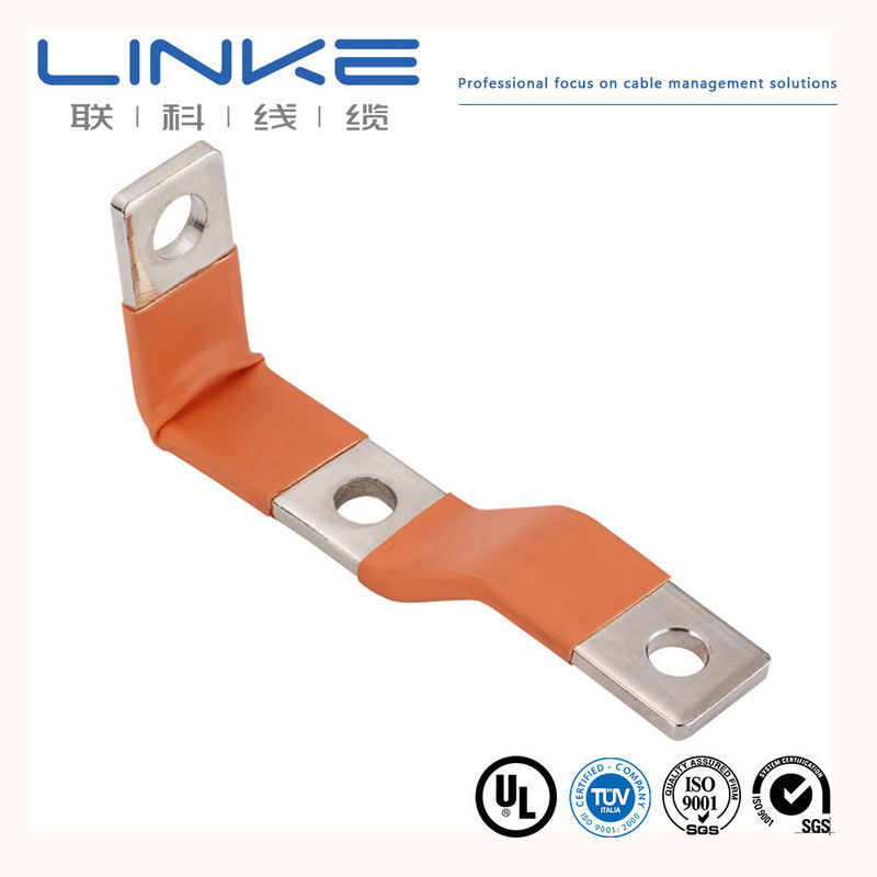 1200 एएमपी वैक्यूम विद्युत उपकरणों के लिए अनुकूलन योग्य इन्सुलेशन और उच्च चालकता के साथ अछूता तांबा बस बार