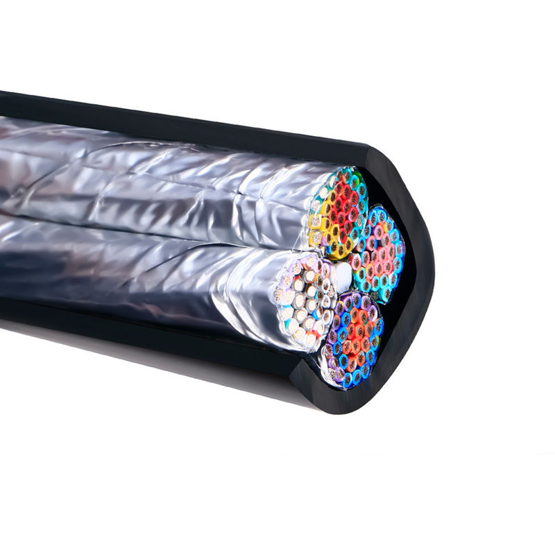 वाहन आंतरिक और बाहरी वायरिंग के लिए 300V 110कोर टिन कॉपर ऑटोमोटिव इलेक्ट्रिकल केबल UL2464