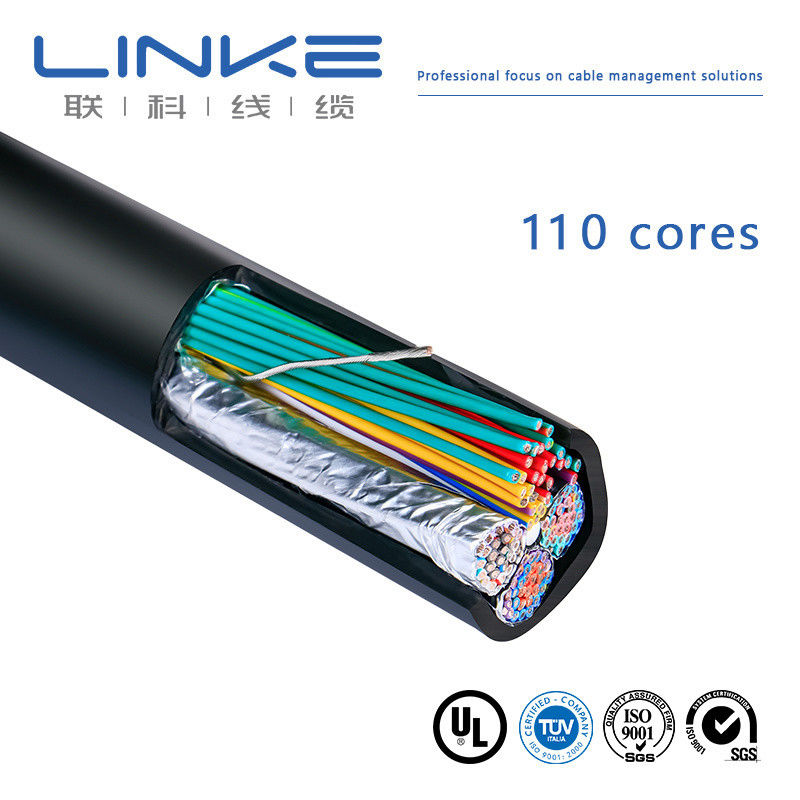 UL2464 22awgx110c Sr-PVC टिन कॉपर केबल के लिए अर्धचालक नियंत्रण लाइन 110 कोर मल्टी कोर तार