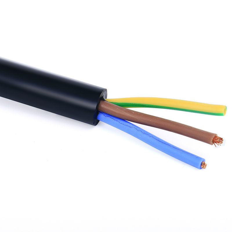 RS PRO 3 कोर x 0.75sqmm ((क्लास 5 पीसीडब्ल्यू), पीवीसी अछूता, पीवीसी शीट, 300/300V, H03VV-F.
