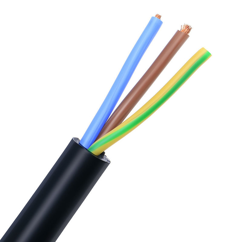 RS PRO 3 कोर x 0.75sqmm ((क्लास 5 पीसीडब्ल्यू), पीवीसी अछूता, पीवीसी शीट, 300/300V, H03VV-F.