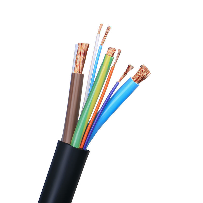 RS PRO 3 कोर x 0.75sqmm ((क्लास 5 पीसीडब्ल्यू), पीवीसी अछूता, पीवीसी शीट, 300/300V, H03VV-F.