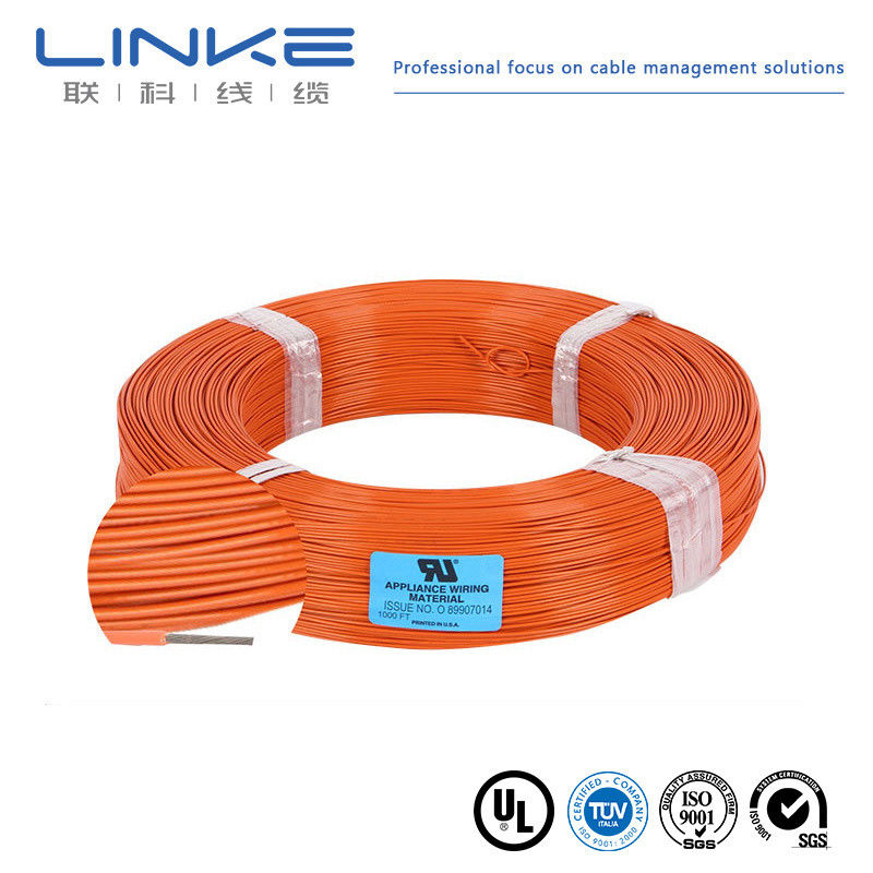 UL1723 FEP इन्सुलेशन 10-30AWG टिन्ड कॉपर सिंगल कोर केबल कम धुआं शून्य हेलोजन केबल