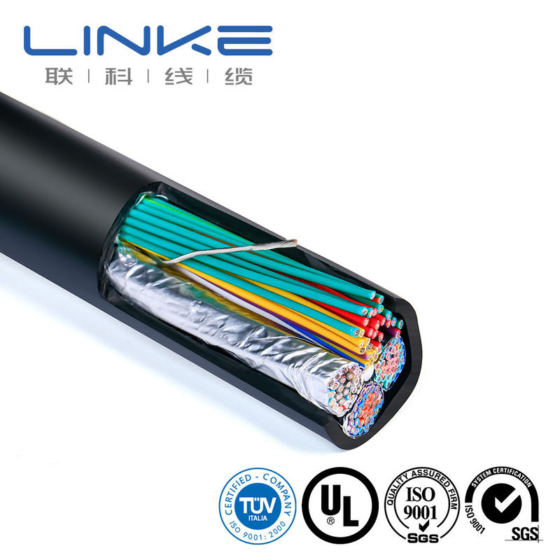 अछूता 300V 80deg C 22AWG 110 कॉर्ड Sr-PVC टिन तांबा केबल अनुकूलन
