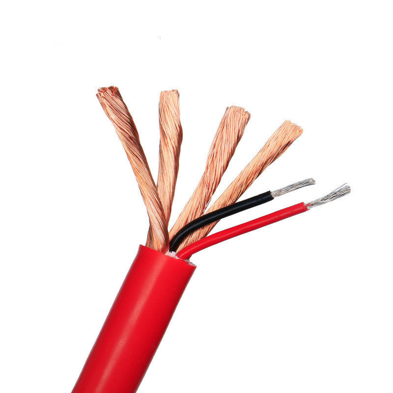 अनुकूलन 4 कोर अग्निरोधक XLPE इन्सुलेशन लौ retardant शीट पावर केबल