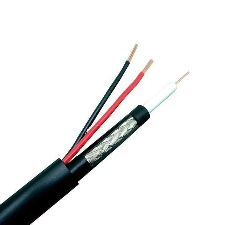 UL1007 30 AWG ब्लैक पावर पीवीसी कॉपर कंडक्टर इलेक्ट्रिकल पावर कोएक्सियल इलेक्ट्रिक केबल