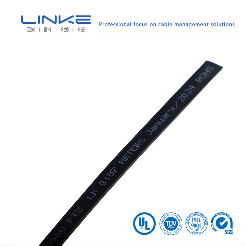 ऑटोमोटिव और औद्योगिक अनुप्रयोगों के लिए पीवीसी शीथ टिनयुक्त तांबे का कोर 300V रेटेड फ्लैट केबल