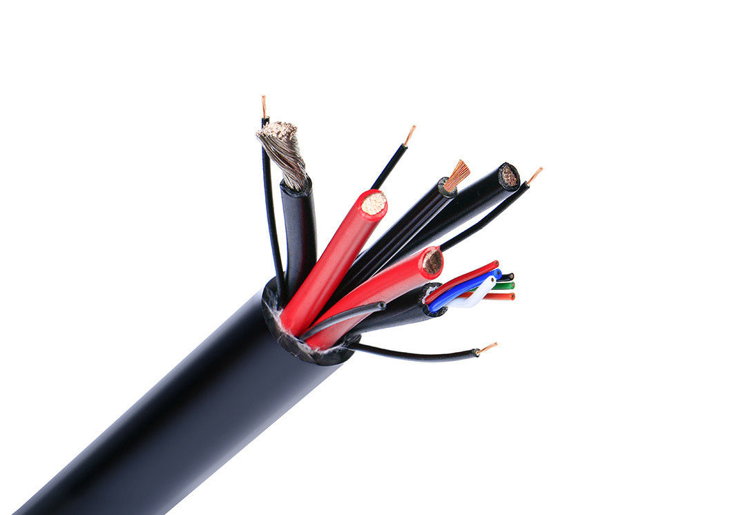 उच्च लचीलापन जल प्रतिरोधी अनुकूलन बहु-कोर टिन तांबा खींच श्रृंखला केबल