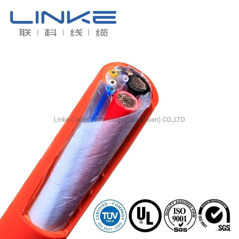 ऑटोमोटिव अनुप्रयोगों के लिए कॉपर वायर कोर और विस्तृत तापमान रेंज के साथ उच्च गुणवत्ता वाला ईवी चार्जर केबल