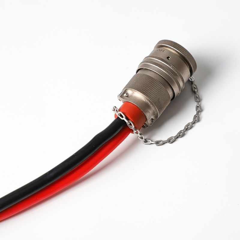 इलेक्ट्रिक वाहनों के लिए यूएल टीयूवी प्रमाणित हाई वोल्टेज एक्सएलपीई सिलिकॉन रबर हार्नेस, विस्तृत तापमान रेंज (-60°C से 200°C) के साथ