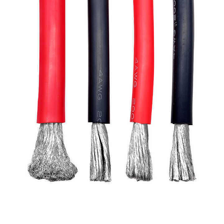 ओवरहेड 18AWG उच्च तापमान लचीला नरम सिलिकॉन इलेक्ट्रिक तार लौ retardant नई ऊर्जा लिथियम बैटरी का उपयोग