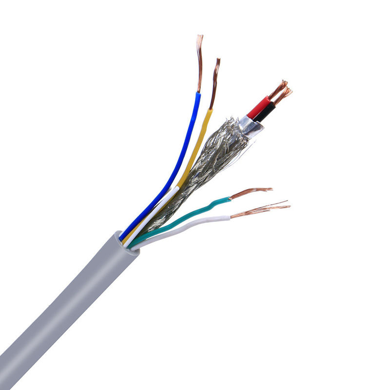 Stranded Conductor UL20280 Halogen-Free TPU Jacket PVC Insulated Power Cable for 300V