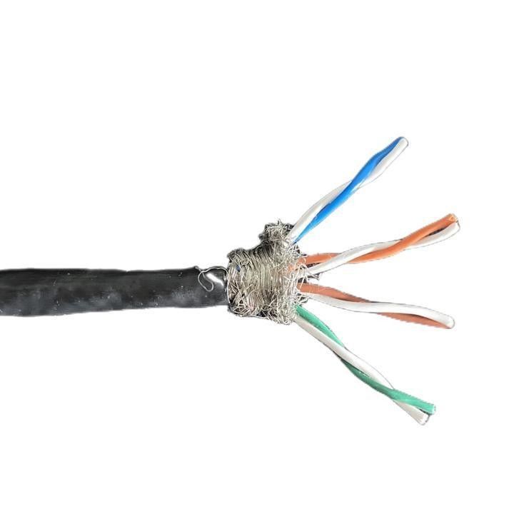 संचार और सीसीटीवी कैमरा के लिए 2 पावर केबल के साथ समाक्षीय केबल Rg59 300V वर्तमान