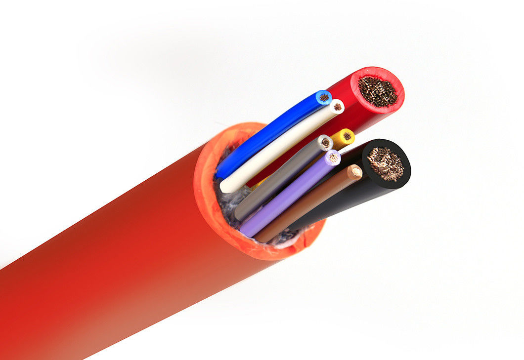 टीयूवी प्रमाणित 450/750 वी ईवी चार्जिंग केबल एसी चार्जिंग के लिए टिन किए गए तांबे के कंडक्टर के साथ