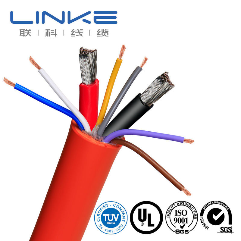 टीयूवी प्रमाणित 450/750 वी ईवी चार्जिंग केबल एसी चार्जिंग के लिए टिन किए गए तांबे के कंडक्टर के साथ