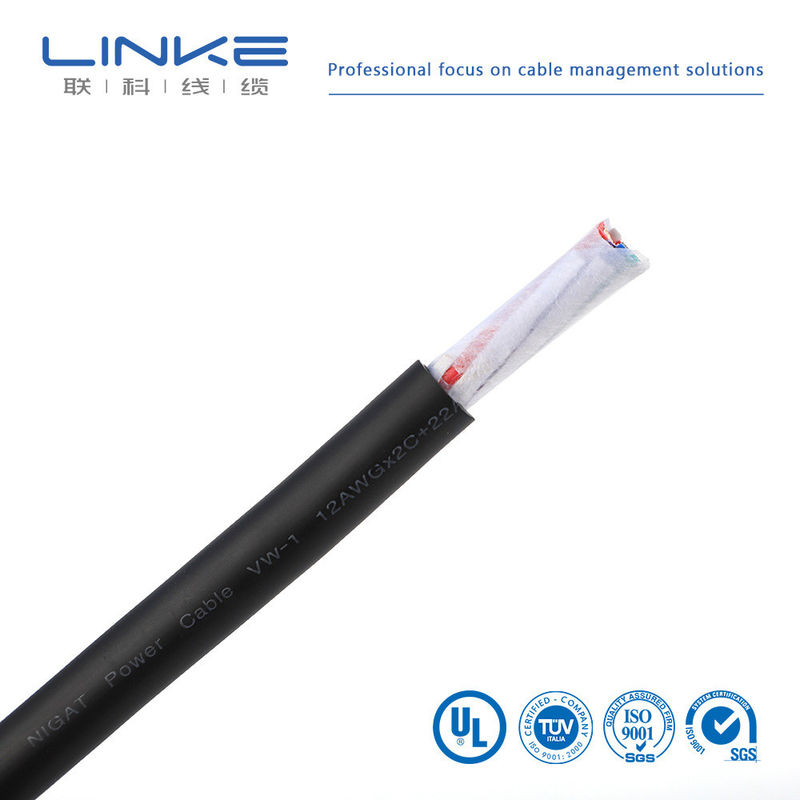 निम्न और मध्यम वोल्टेज अनुप्रयोगों के लिए उच्च वोल्टेज दोहरी शील्डिंग टिनड कॉपर ऑटोमोटिव केबल