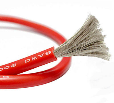 पहनने के प्रतिरोधी उच्च लचीलापन सिलिकॉन उच्च तापमान प्रतिरोध के साथ विद्युत प्रतिष्ठानों के लिए अछूता तांबा केबल