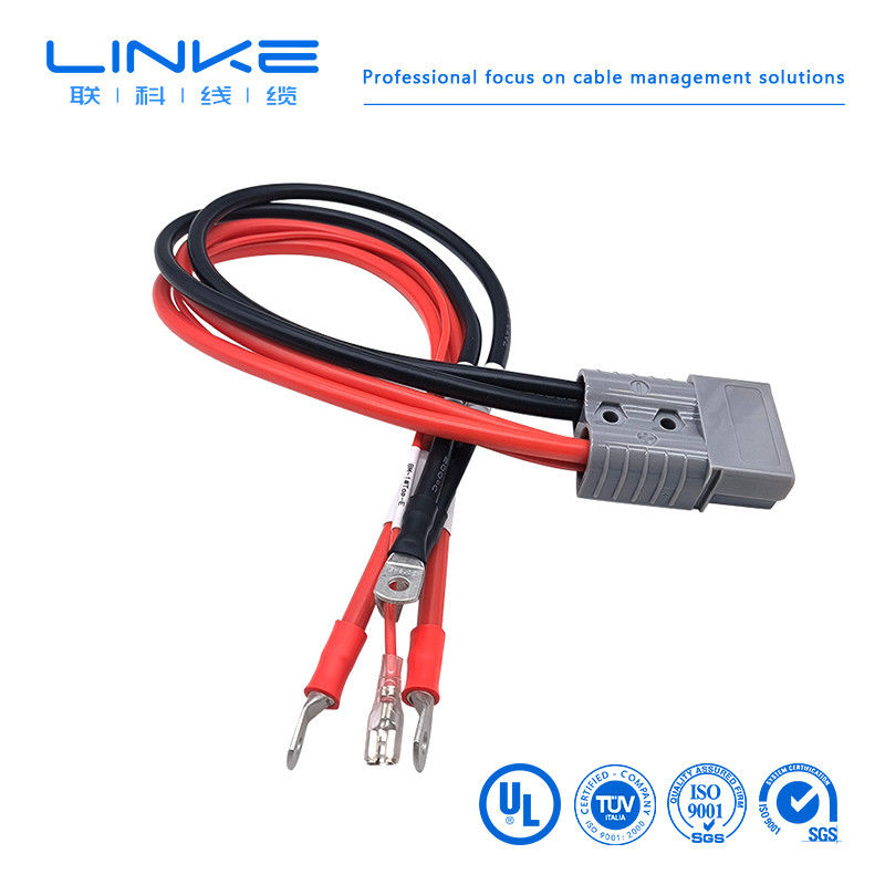 ऑटोमोबाइल इलेक्ट्रिकल केबल विधानसभा के लिए 600 वी रेटेड वोल्टेज और टिन किए गए तांबे के साथ कस्टम ऑटोमोबाइल वायरिंग हार्नेस