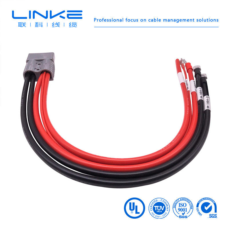 ऑटोमोबाइल इलेक्ट्रिकल केबल विधानसभा के लिए 600 वी रेटेड वोल्टेज और टिन किए गए तांबे के साथ कस्टम ऑटोमोबाइल वायरिंग हार्नेस