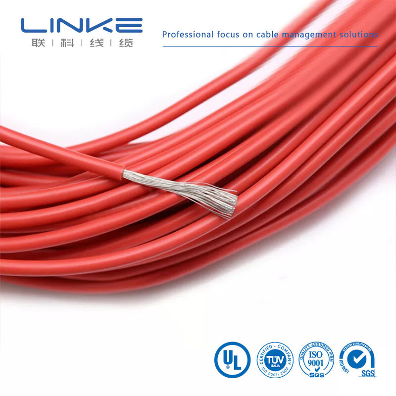 UL3135 सिलिकॉन रबर तार 30 28 26 24 22 20 18 16 14 12 10 AWG अछूता नरम तांबा इलेक्ट्रॉन एलईडी दीपक प्रकाश केबल