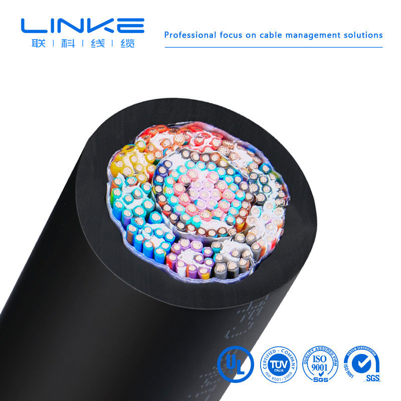 सिलिकॉन रबर पावर केबल गर्मी विकिरण के साथ औद्योगिक नियंत्रण केबल कठोर वातावरण के लिए ठंड और एसिड क्षार प्रतिरोधी