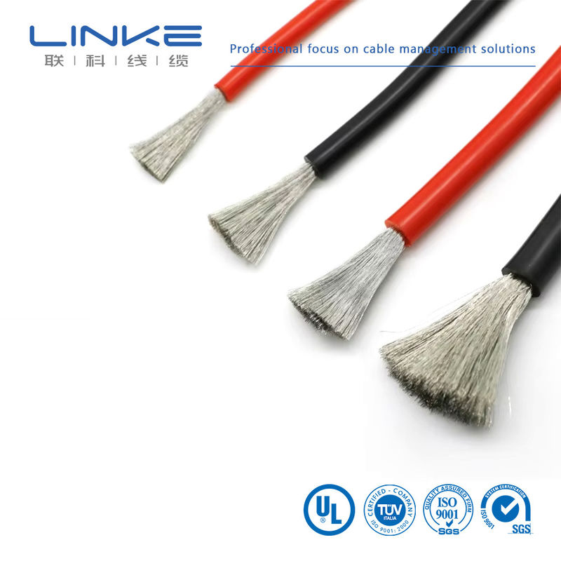 सुपर लचीला उच्च सिलिकॉन तार लौ retardant गर्मी प्रतिरोधी सिलिकॉन तार 10awg 8awg 6awg 4awg 2awg