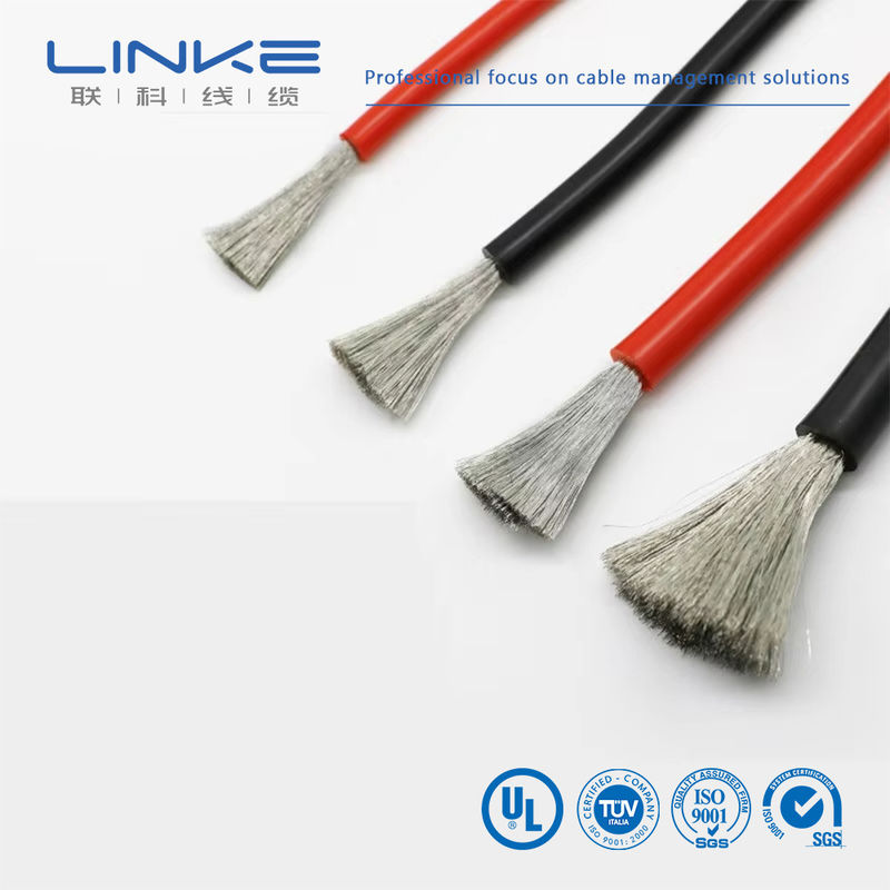 सुपर लचीला उच्च सिलिकॉन तार लौ retardant गर्मी प्रतिरोधी सिलिकॉन तार 10awg 8awg 6awg 4awg 2awg