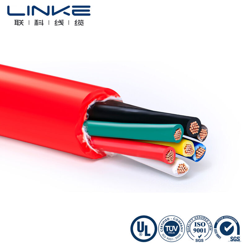 300V Current Multi-Core Stranded Copper Conductor PVC Insulation Electric Vehicle Charging Station Power Cable